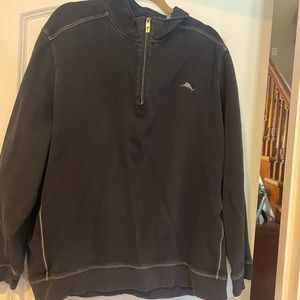 Tommy Bahama xl zipped jacket, in great condition, black